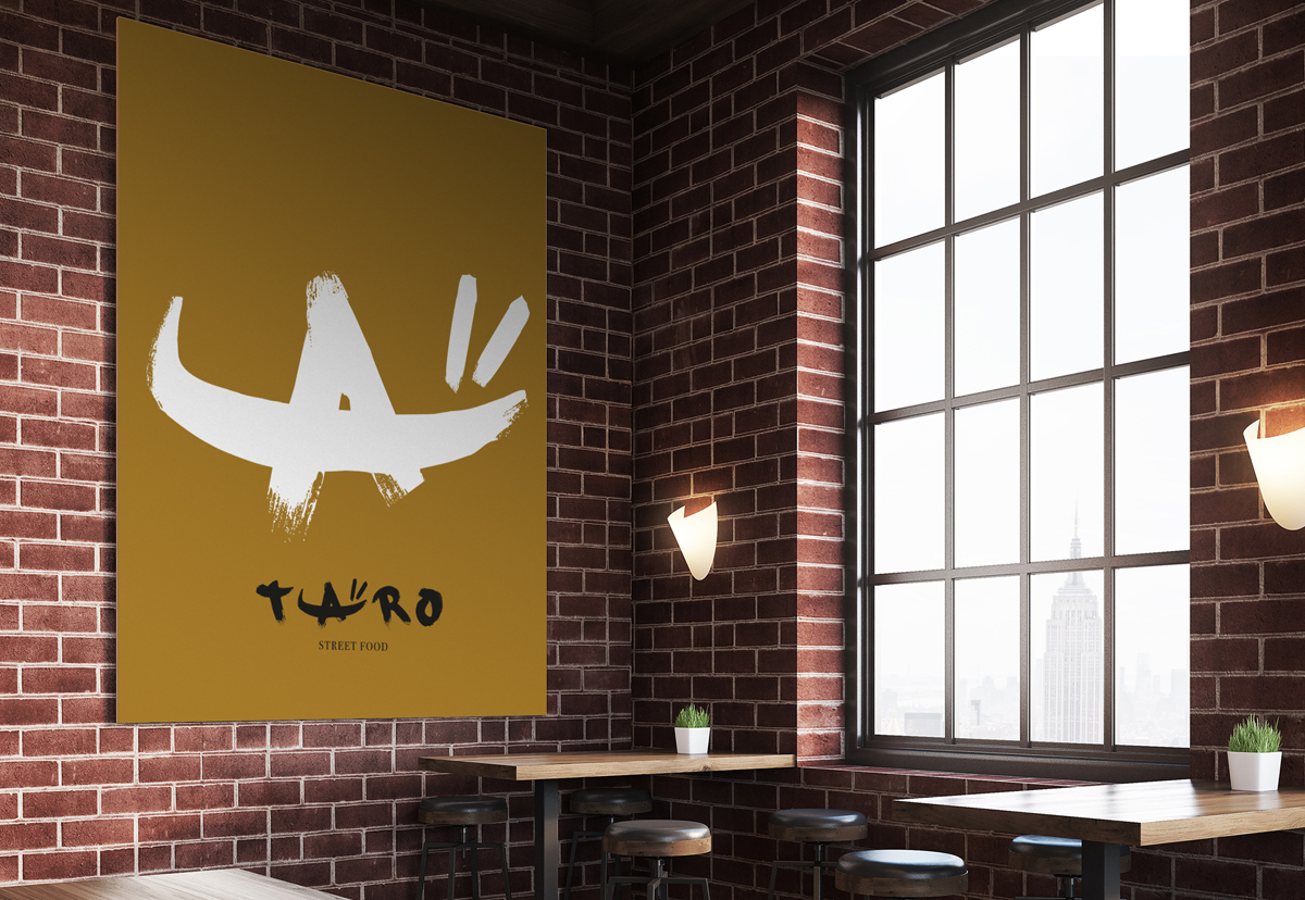 diseño identidad corporativa Restaurante Taro - Valencia