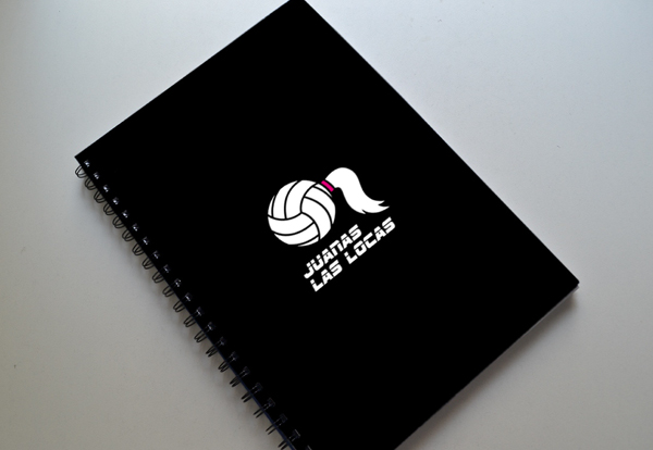 diseño identidad corporativa equipo voleibol femenino Juanas Las Locas