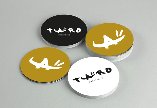 diseño identidad corporativa Restaurante Taro - Valencia