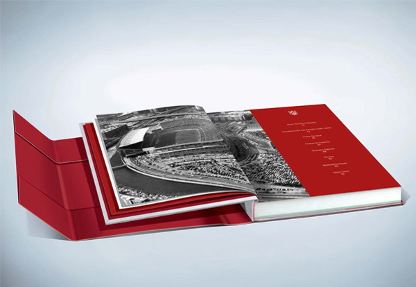 diseño editorial Atlético de Madrid