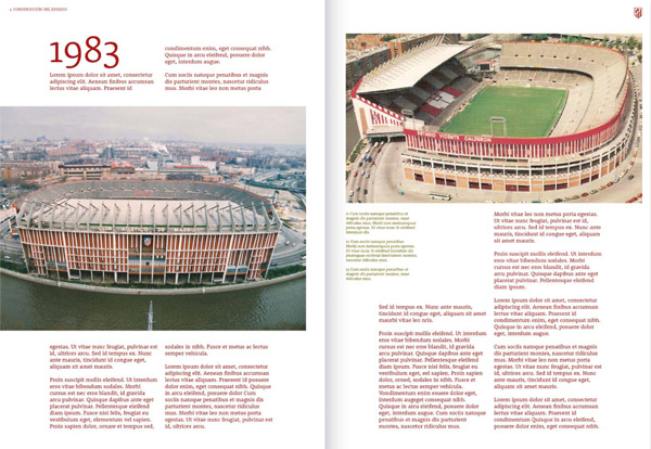 diseño editorial Atlético de Madrid