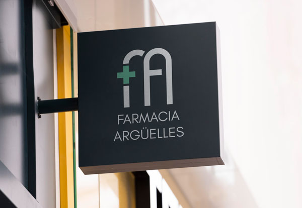 diseño identidad corporativa Farmacias G&G