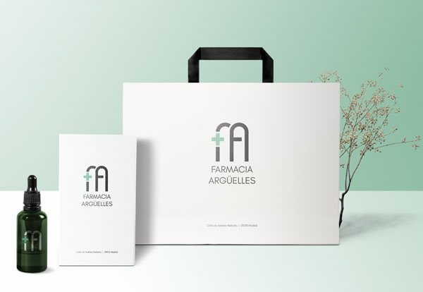 diseño identidad corporativa Farmacias G&G