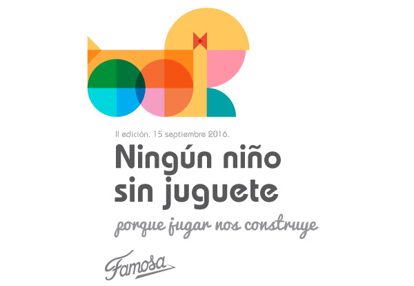 diseño Acción Solidaria Famosa - Ningún niño sin juguete