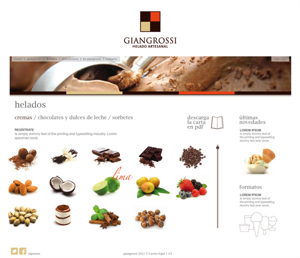 diseño web giangrosssi.es